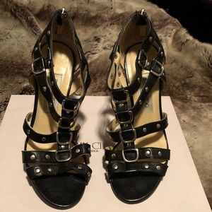 Jimmy Choo studded gladiator sandals size 8.5
